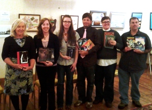 At the Author Lecture Series at the Buttonwoods Museum in Haverhill, MA.